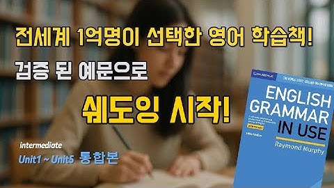 Grammar in Use Unit 1~5 통합본 (intermediate)