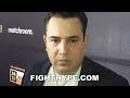 EDDY REYNOSO RESPONDS TO MAYWEATHER & MIKE TYSON TELLING CANELO TO FIGHT "BIGGEST THREAT" BENAVIDEZ