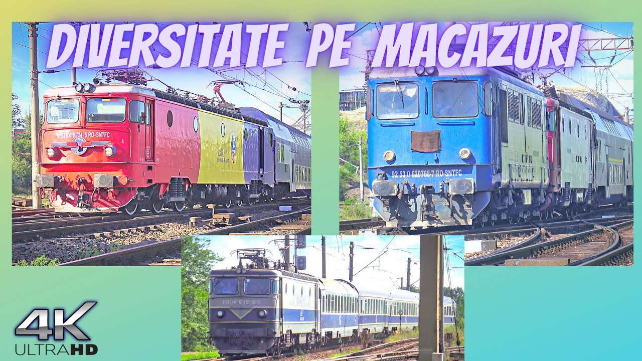 Trafic Feroviar / Railway Traffic in Barbosi | Trenuri Galati #trainspotting #railfans #trains