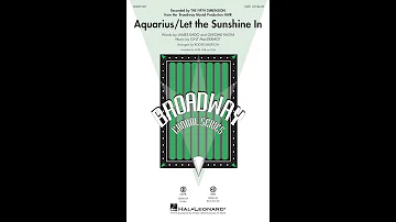 Aquarius/Let the Sunshine In (from Hair) (SAB Choir) - Arranged by Roger Emerson
