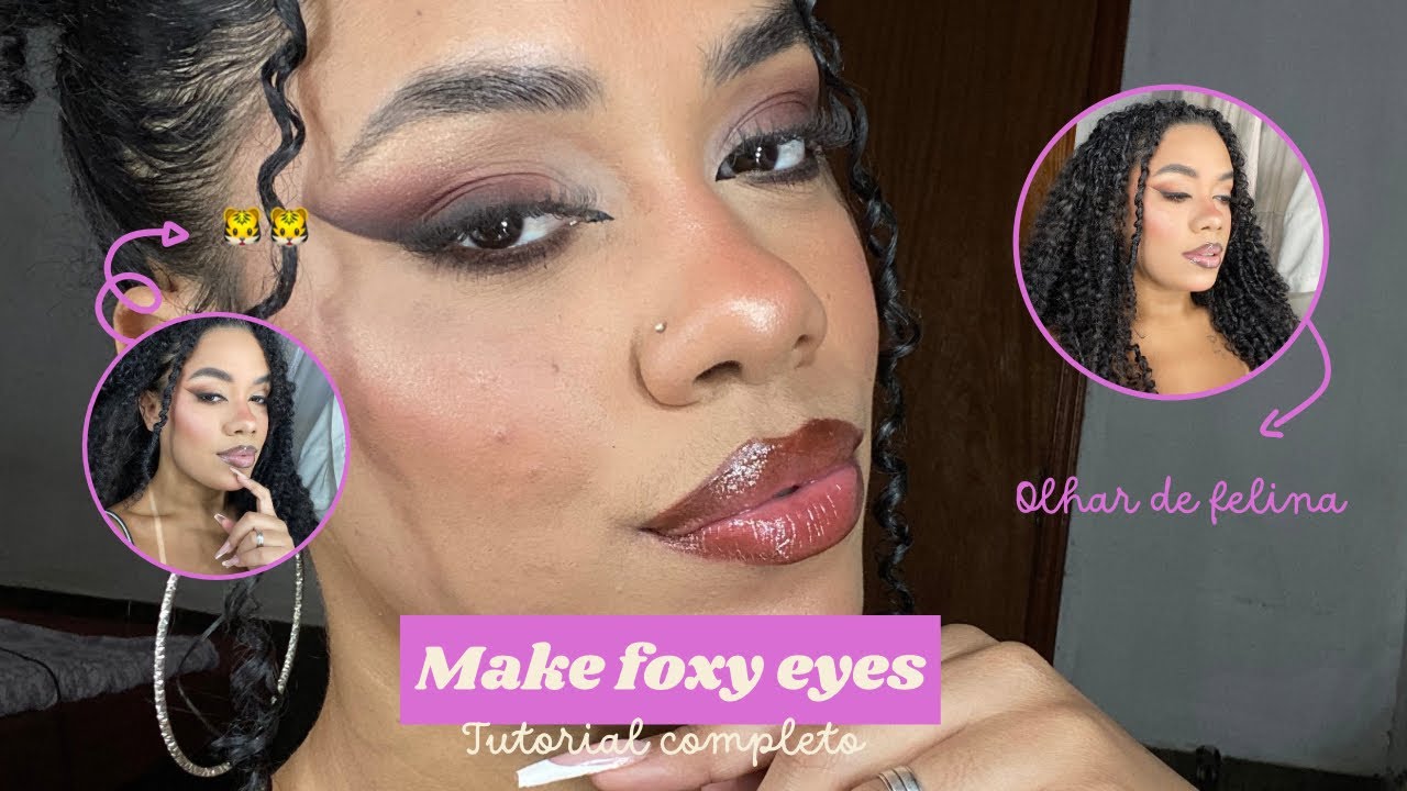 MAKE FOX EYES | tutorial completo 
