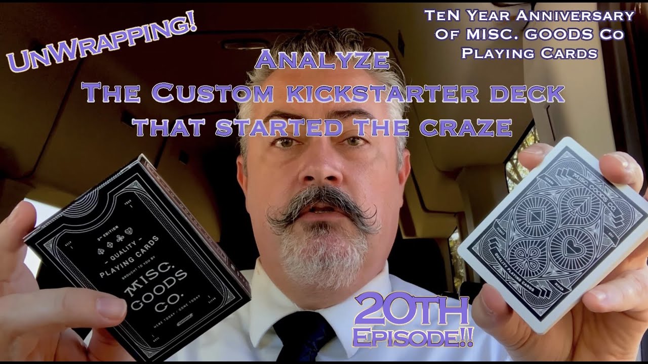 Divining Design 0020 - MISC. GOODS CO. playing cards are reviewed