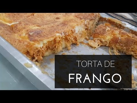 Torta Fácil de Frango com Catupiry