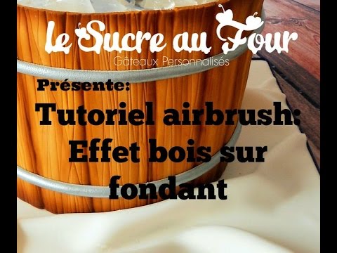 Technique Pâte à Sucre : Obtenir un effet planches de bois / parquet