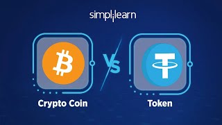 🔥 Coin vs Token: What's the Difference | Coin Vs Token Explained | Cryptocurrency | Simplilearn
