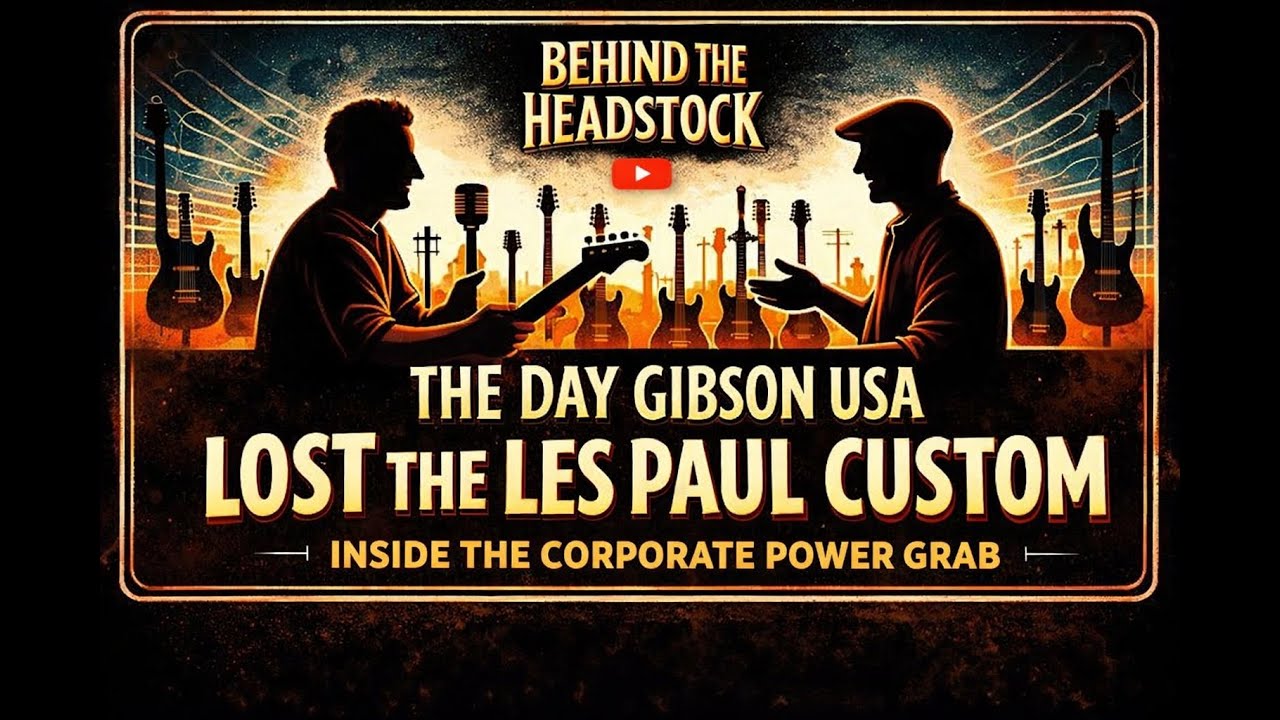 The Day Gibson USA Lost the Les Paul Custom | Inside the Corporate Power Grab