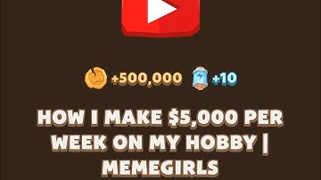 How I Make $5000 Per Week On My Hobby | Memegirls Code |Youtube Video Code Memefi Code 3 September
