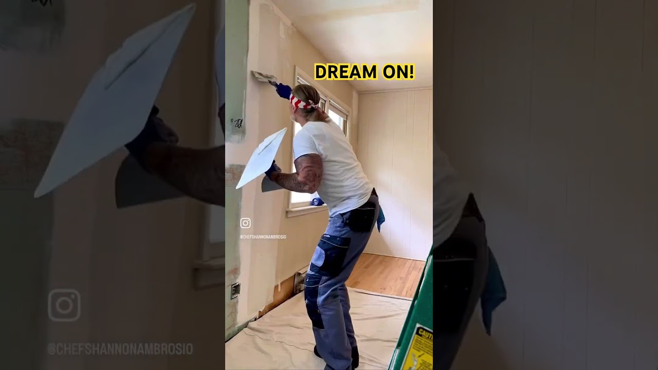 DREAM ON #buildingnfixing #diy #renovation #homeimprovement #shannonambrosio #construction #dreamon