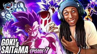 LETS GO VEGETA!!! | Goku & Saitama Part 7 REACTION