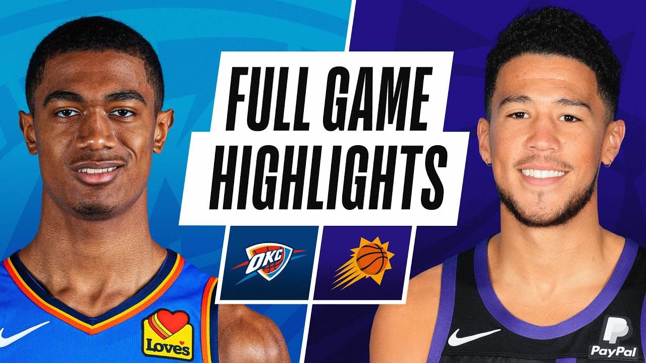THUNDER at SUNS FULL GAME HIGHLIGHTS April 2, 2021 YouTube