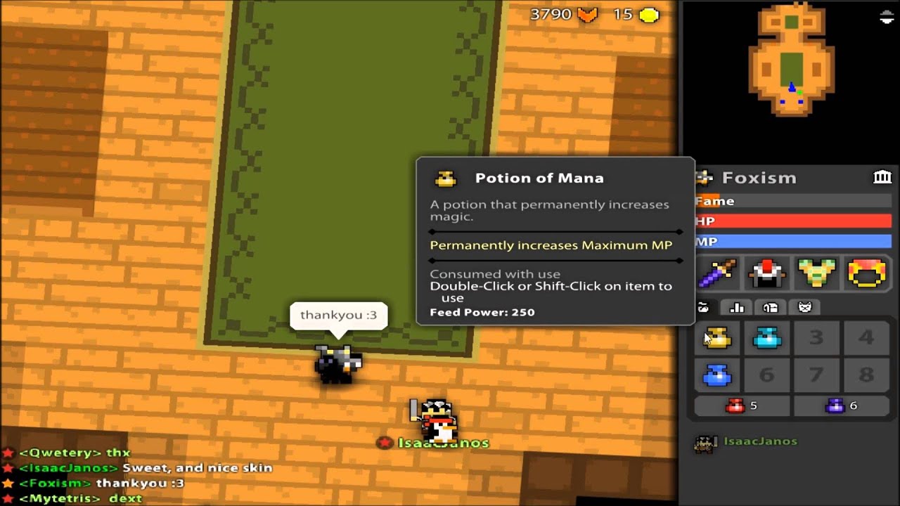 RotMG 8/8ing my Warrior / Demon Blade Drop YouTube