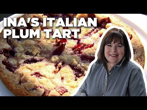 Ina Garten's Italian Plum Tart | Barefoot Contessa | Food Network