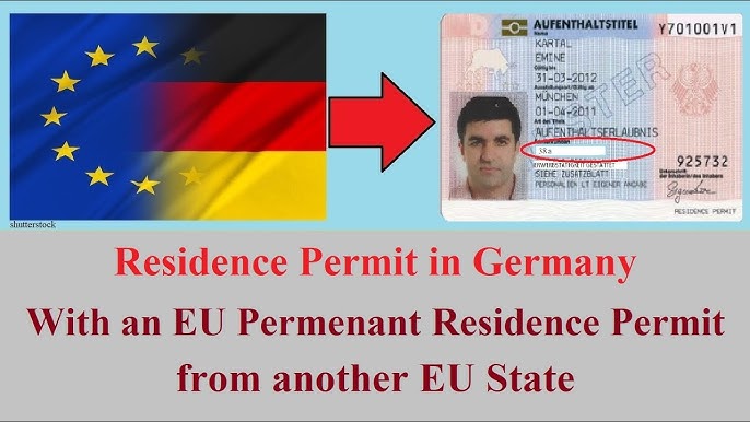 Residence permit for UE long term resident - YouTube