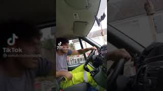 CRAZEST DRIVER SHOWING HIS BEST in mixing gears