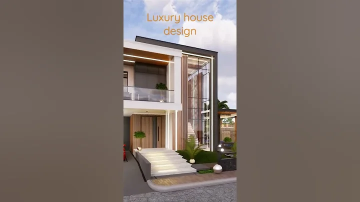 Luxury 2 storey modern house design with 4 bedroom and cozy swimming pool - DayDayNews