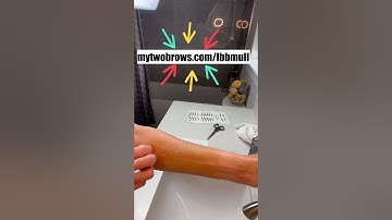 Temporary Eyebrow Tattoo Tutorial: My Two Brows