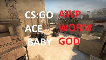 Cs:Go Competitive- My first Ace w/Awp