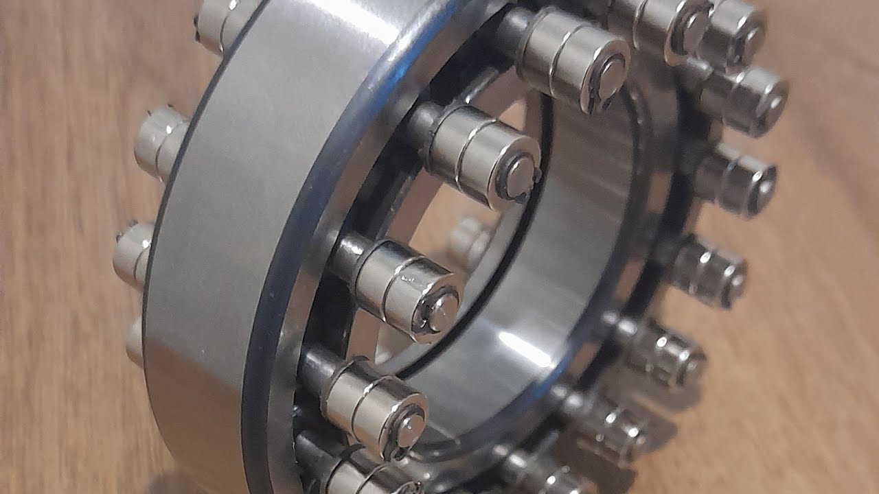 MAGNETIC CAGELESS BEARINGS (innovative bearings) - YouTube