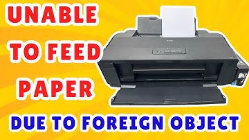 Fixing Epson L1800 Paper Feed Issue Caused by Foreign Objects Inside