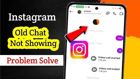 How To Fix Instagram Chat Not Showing 2025 | Instagram Chat Not Loading