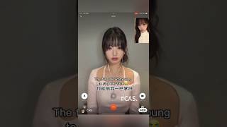 Wonyoung's uncomfortable fan call with a fan asking her to slap her #kpop #wonyoung #ive