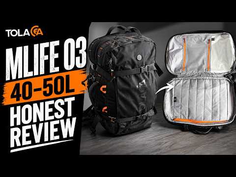🎒 Tolaccea MLIFE 03 Review: The Best 40L Travel Backpack You've Never Heard Of? 👀