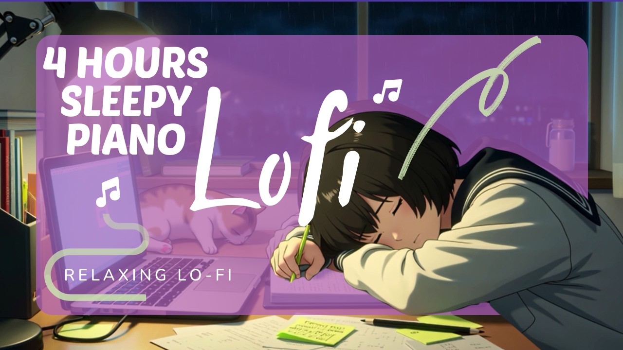 calm piano lofi 🎹 relax / study / sleep #pianomusic