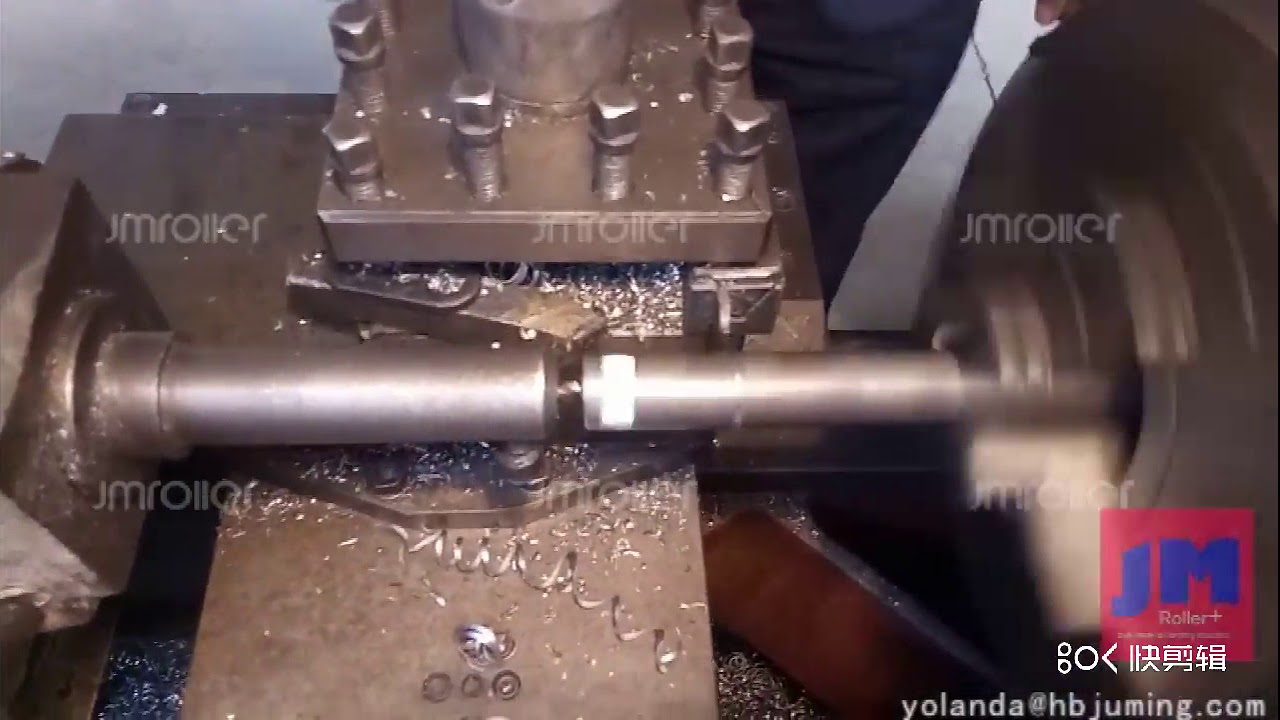 production of the conveyor rollershaft YouTube