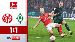 Später Ausgleich! | 1. FSV Mainz 05 - SV Werder Bremen | Highlights - Spieltag 9 -  2025/26