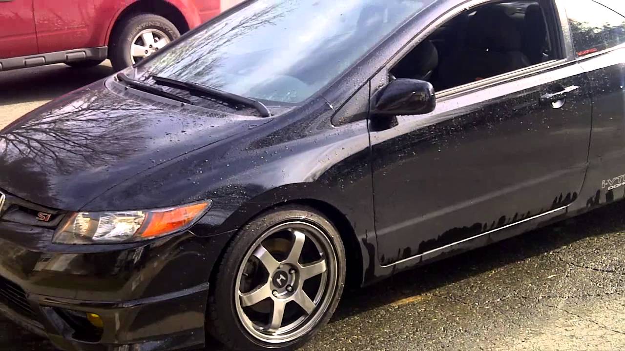 Civic SI with remote starter - YouTube