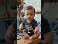 The baby demands bedtime! 😂 #funnybaby #comedy #kids
