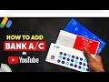 How to Add Bank Account in YouTubeAdsense# (Full Details) || 🫂😭#minivlog #vlog #ashortaday ||