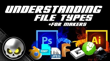 Different File Types for 3D Design and Making Stuff