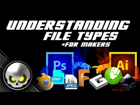 Different File Types for 3D Design and Making Stuff
