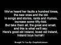 The Irish Rovers - Ireland Boys Hurrah - With Lyrics.wmv