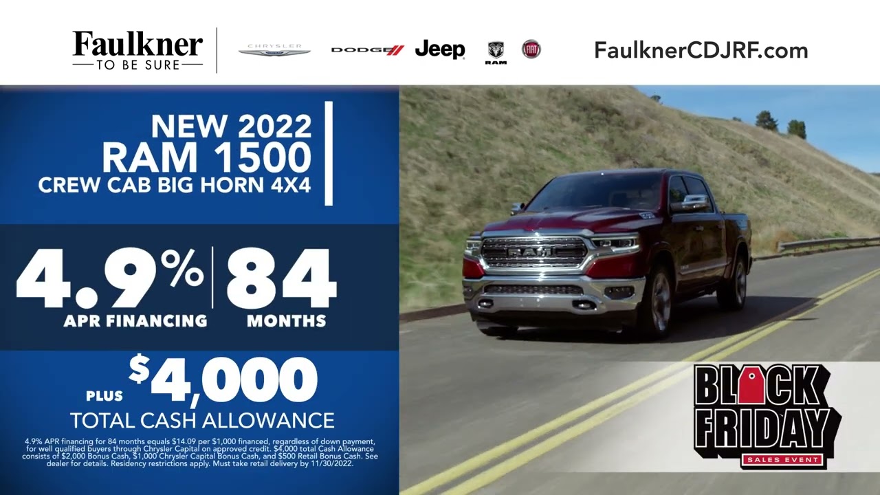 Shop 150 New Vehicles At Faulkner CDJRF YouTube