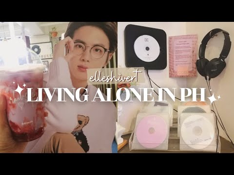 Living Alone In the Philippines | BTS Rkive Cafe | BTS Cafe | Ayala Makati Park | A Day In My Life
