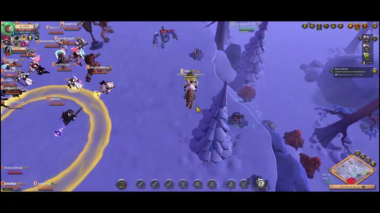 PvP ZvZ Albion Online Hijos de la anarquia RaidenG Call Eng