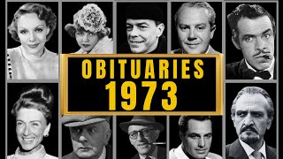 Famous Hollywood Celebrities We've Lost in 1973 - Obituary in 1973 - Ep1