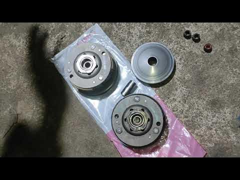 Секрет долговечности: вариатор скутера Ямаха Джог 36 на 37000км - YouTube