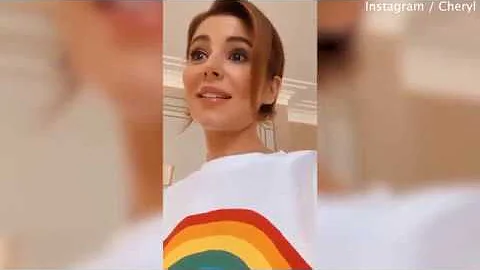 Cheryl reveals son Bear's voice on camera for the ...