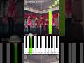 Play Gabriela By KATSEYE On Piano Easy Tutorial Shorts Trending