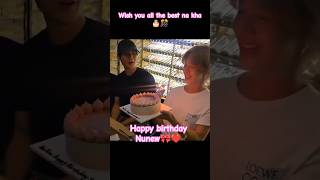 Download Lagu wish you all the best❤️🎂 #zeenunew #zeepruk #nunew #blshorts MP3