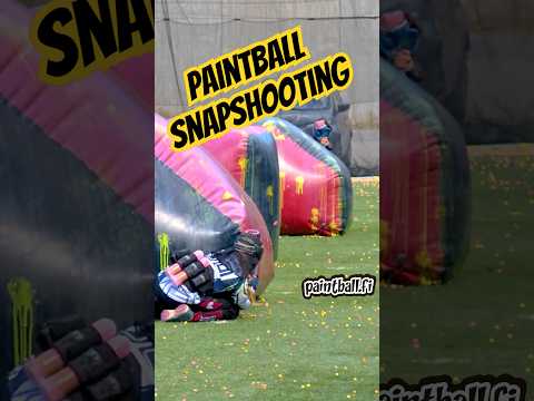 Paintball snapshooting #shorts #paintball #speedball #paintballing