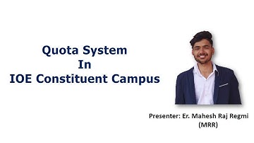 IOE Booklet 2079 | Quota System | Eligibility and Documents Required for IOE Quota