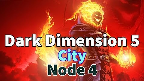 Dark Dimension 5: Node 4 - City Struggles! First Run! DD5 Guide | MARVEL Strike Force - Free to Play