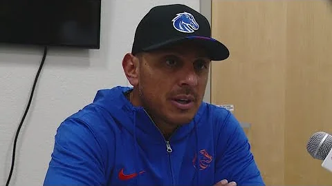 Boise State head coach Andy Avalos on 37-30 loss to Fresno State