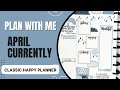 PLAN WITH ME | APRIL CURRENTLY PAGE