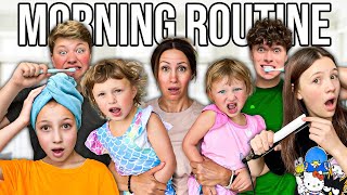 Revealing CRAZY Morning Routine With 6 Kids!