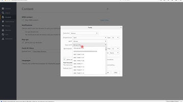 How to change font in Firefox when you have error font in facebook 2016